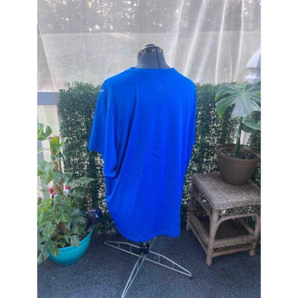 Workout Ready Collection 2XL Royal Blue Shirt Polyester - Picture 2 of 3